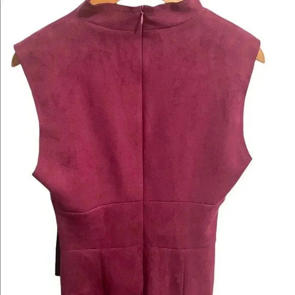 Sandro Ferrone Roma fuschia sleeveless midi dress size 11 - Picture 4 of 7